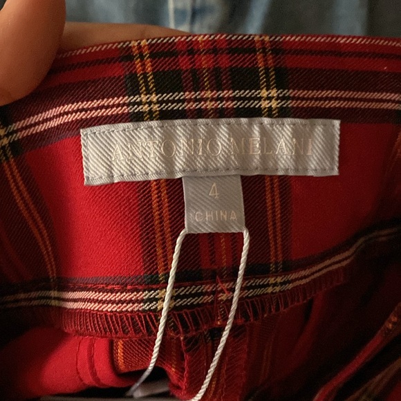 Antonio Melani Plaid Trousers - Picture 6 of 6